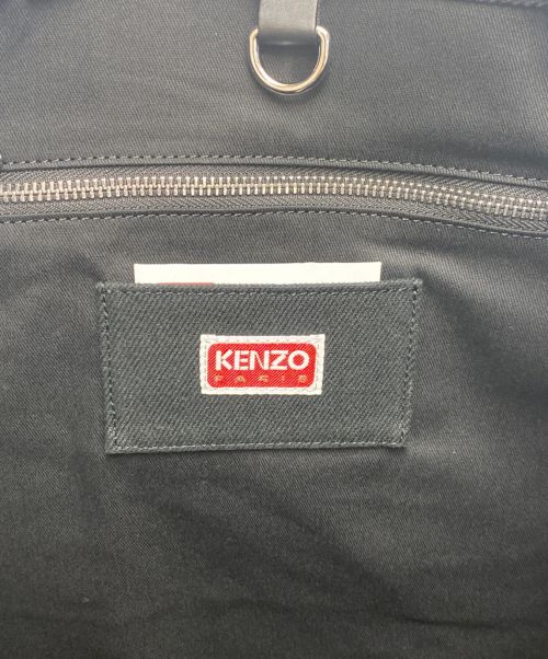KENZO（ケンゾー）KENZO (ケンゾー) VERDY (ヴェルディ) 24SS KENZO×VERDY UTILITY TOTE BAG LARGE (ユーティリティトートバッグ　ラージ) ブラック サイズ:-の古着・服飾アイテム