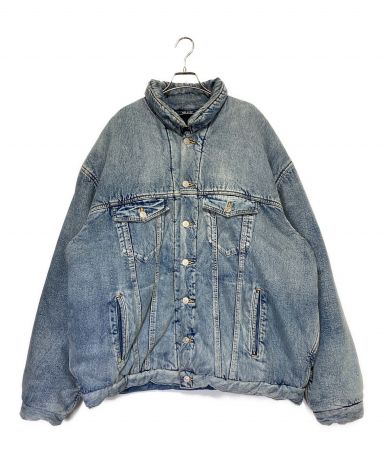 バレンシアガ　デニムジャケット44 サイズ 中古・古着通販】BALENCIAGA (バレンシアガ) PADDING DENIM JACKET