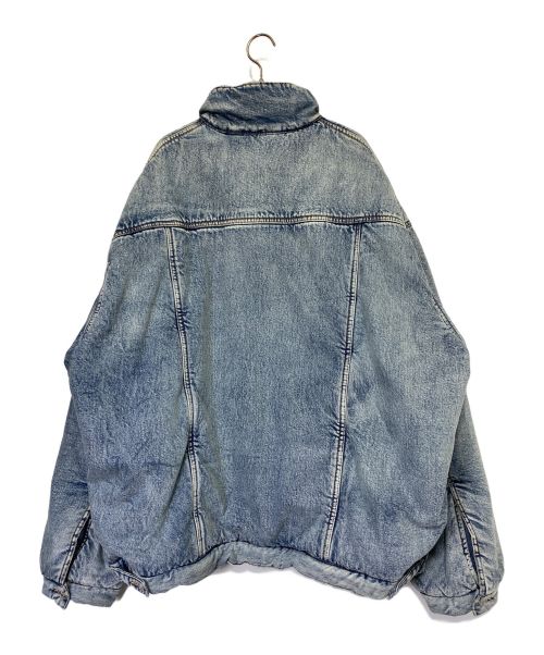 BALENCIAGA（バレンシアガ）BALENCIAGA (バレンシアガ) PADDING DENIM JACKET インディゴ サイズ:44の古着・服飾アイテム