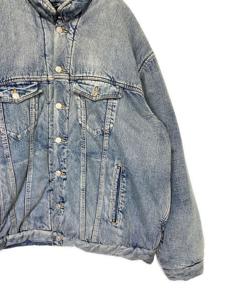 BALENCIAGA（バレンシアガ）BALENCIAGA (バレンシアガ) PADDING DENIM JACKET インディゴ サイズ:44の古着・服飾アイテム