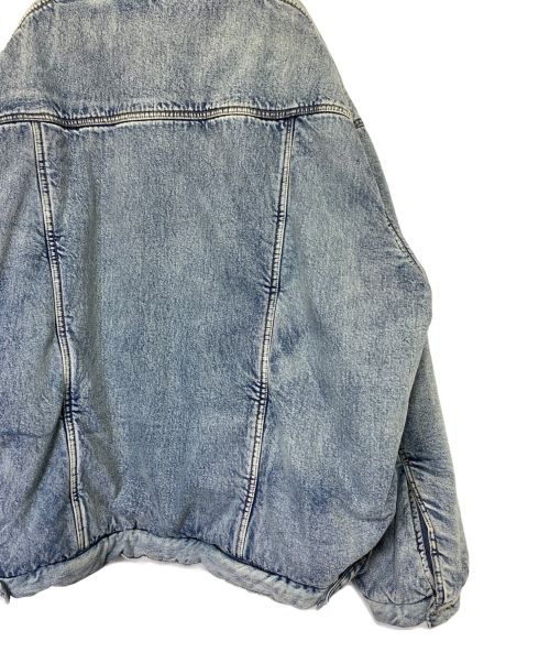 BALENCIAGA（バレンシアガ）BALENCIAGA (バレンシアガ) PADDING DENIM JACKET インディゴ サイズ:44の古着・服飾アイテム