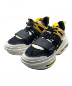 BALMAINバルマン）の古着「B BOLD LOW」｜ブラック×ゴールド
