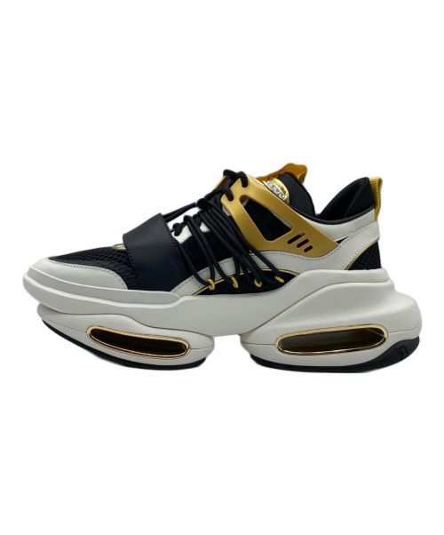 BALMAIN（バルマン）BALMAIN (バルマン) B BOLD LOW ブラック×ゴールド サイズ:41の古着・服飾アイテム