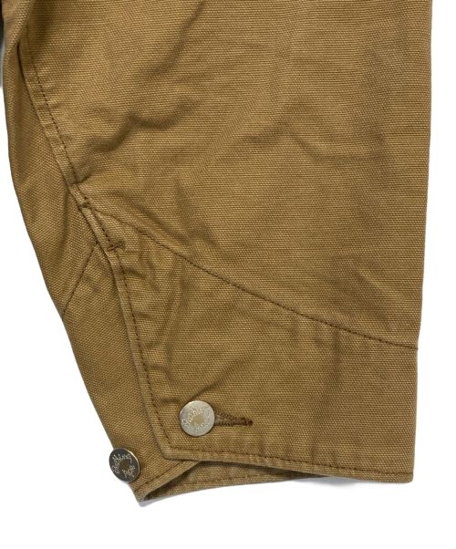 A BATHING APE（アベイシングエイプ）A BATHING APE (アベイシングエイプ) WASHED DUCK COVERALL ブラウン サイズ:Lの古着・服飾アイテム