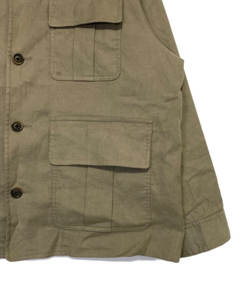BAPE BLACK（ベイプ ブラック）BAPE BLACK (ベイプ ブラック) EMBROIDERY HUNTER JACKET オリーブ サイズ:Sの古着・服飾アイテム
