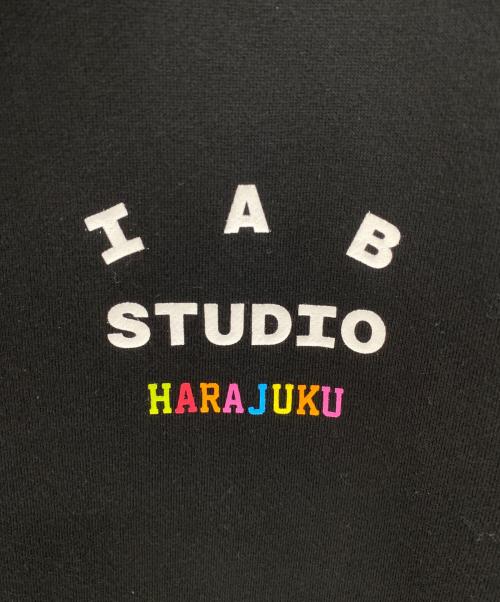 IAB STUDIO（アイエービースタジオ）IAB STUDIO (アイエービースタジオ) パーカー ブラック サイズ:Ｌの古着・服飾アイテム