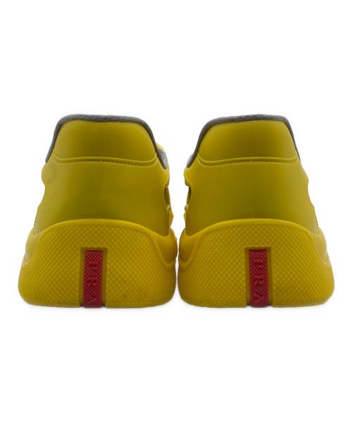 PRADA SPORTS（プラダスポーツ）PRADA SPORTS (プラダスポーツ) アメリカズカップソフトスニーカー イエロー サイズ:44の古着・服飾アイテム