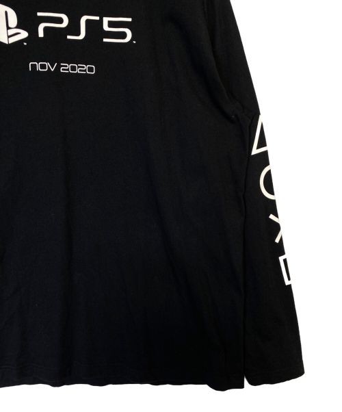 BALENCIAGA（バレンシアガ）BALENCIAGA (バレンシアガ) PLAY STATION (プレイステーション) Long-Sleeve T-Shirt ブラック サイズ:Sの古着・服飾アイテム