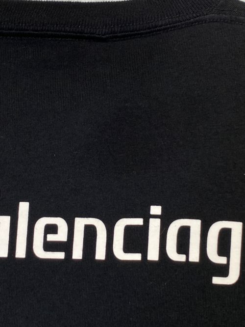 BALENCIAGA（バレンシアガ）BALENCIAGA (バレンシアガ) PLAY STATION (プレイステーション) Long-Sleeve T-Shirt ブラック サイズ:Sの古着・服飾アイテム