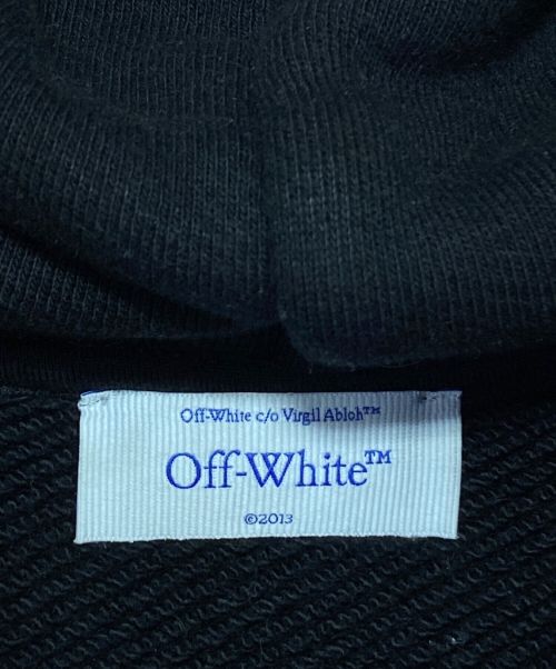 OFFWHITE（オフホワイト）OFFWHITE (オフホワイト) プルオーバーパーカー ブラック サイズ:Sの古着・服飾アイテム
