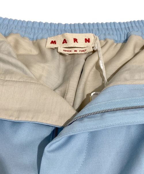 MARNI（マルニ）MARNI (マルニ) Tropical Wool Cargo Pants（トロピカルウールカーゴパンツ） スカイブルー サイズ:48の古着・服飾アイテム