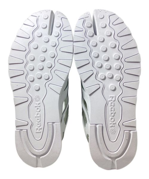 REEBOK（リーボック）REEBOK (リーボック) Maison Margiela (メゾンマルジェラ) Classic Leather DQ Shoes(クラシックレザーDQシューズ) ホワイト サイズ:28の古着・服飾アイテム