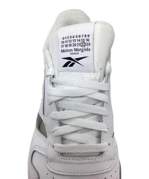 REEBOK（リーボック）REEBOK (リーボック) Maison Margiela (メゾンマルジェラ) Classic Leather DQ Shoes(クラシックレザーDQシューズ) ホワイト サイズ:28の古着・服飾アイテム