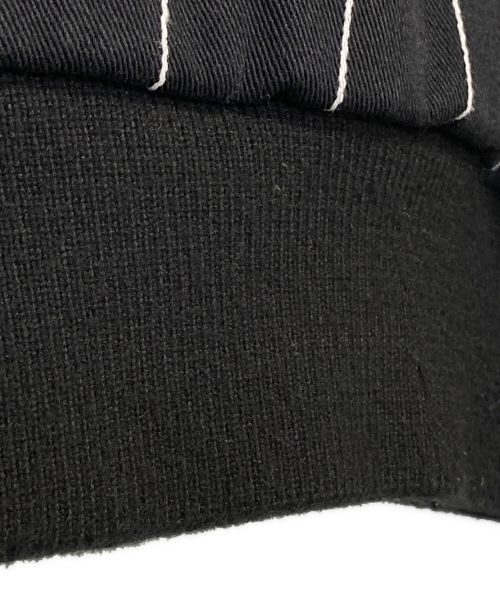 SUPREME（シュプリーム）SUPREME (シュプリーム) Pinstripe Varsity Jacket ブラック サイズ:Mの古着・服飾アイテム