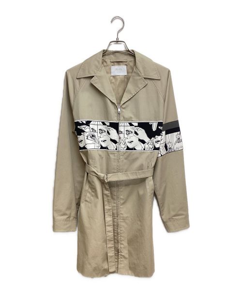 PRADA（プラダ）PRADA (プラダ) American Comic Sports Coat(アメコミスポーツコート) ベージュ サイズ:48の古着・服飾アイテム