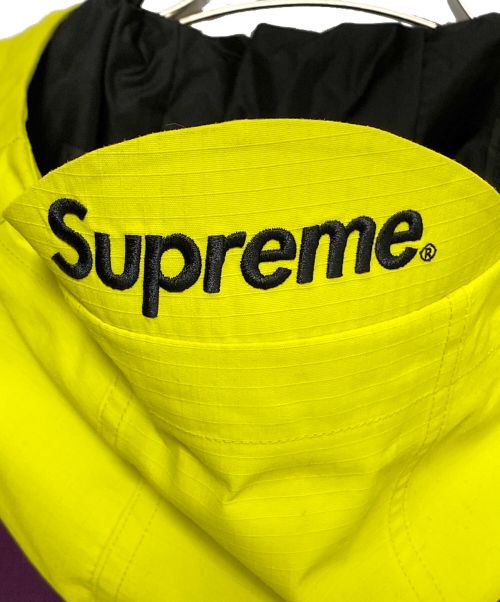 SUPREME（シュプリーム）SUPREME (シュプリーム) THE NORTH FACE (ザ ノース フェイス) EXPEDITION JACKET イエロー×パープル サイズ:Sの古着・服飾アイテム