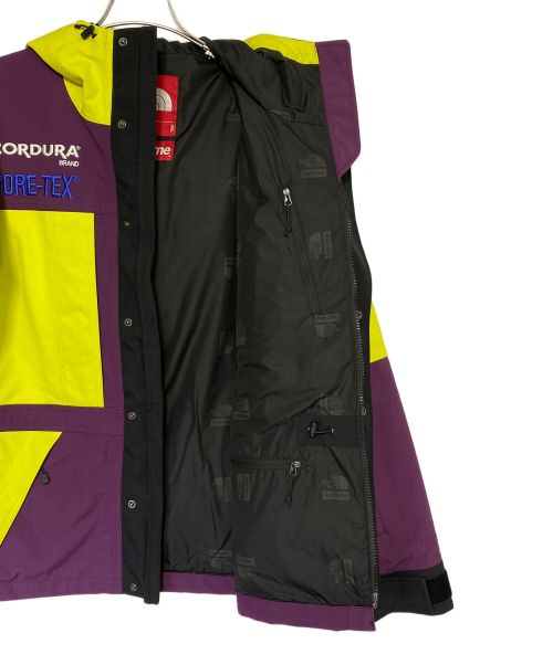 SUPREME（シュプリーム）SUPREME (シュプリーム) THE NORTH FACE (ザ ノース フェイス) EXPEDITION JACKET イエロー×パープル サイズ:Sの古着・服飾アイテム