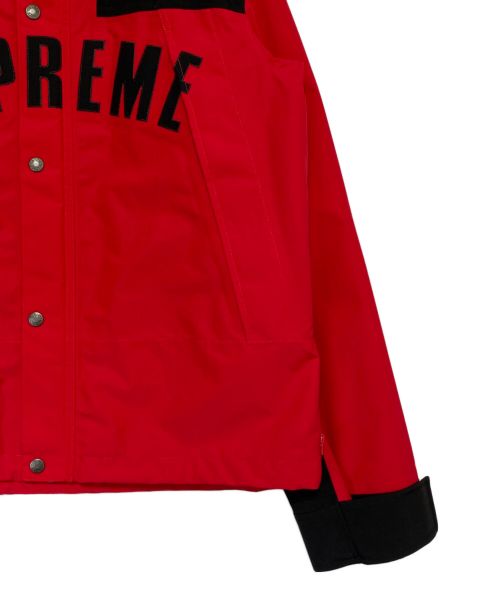 SUPREME（シュプリーム）SUPREME (シュプリーム) THE NORTH FACE (ザ ノース フェイス) Arc Logo Mountain Parka レッド サイズ:Sの古着・服飾アイテム