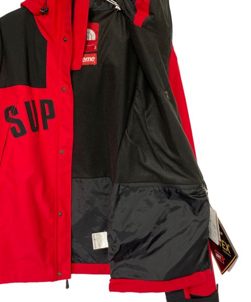 SUPREME（シュプリーム）SUPREME (シュプリーム) THE NORTH FACE (ザ ノース フェイス) Arc Logo Mountain Parka レッド サイズ:Sの古着・服飾アイテム