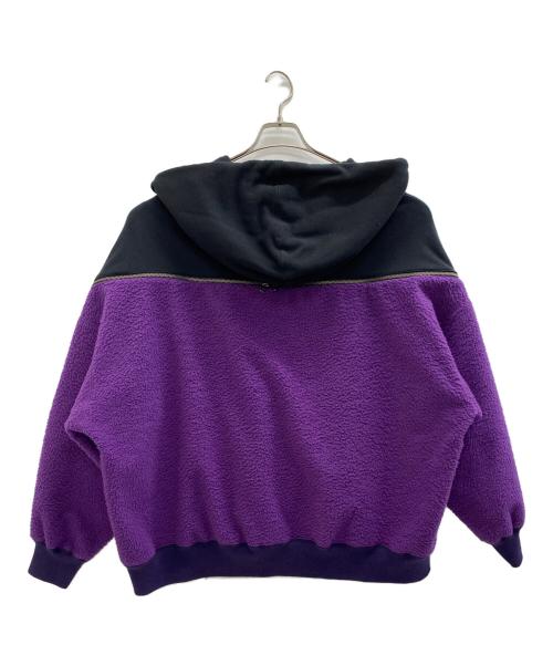FACETASM（ファセッタズム）FACETASM (ファセッタズム) Fleece Zipper Hoodie ブラック サイズ:SIZE 3の古着・服飾アイテム