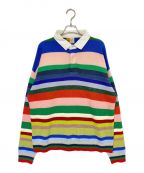 SAINT MICHAEL×LASTMANセントマイケル×ラストマン）の古着「LM KNIT RGR SHIRT」｜マルチカラー