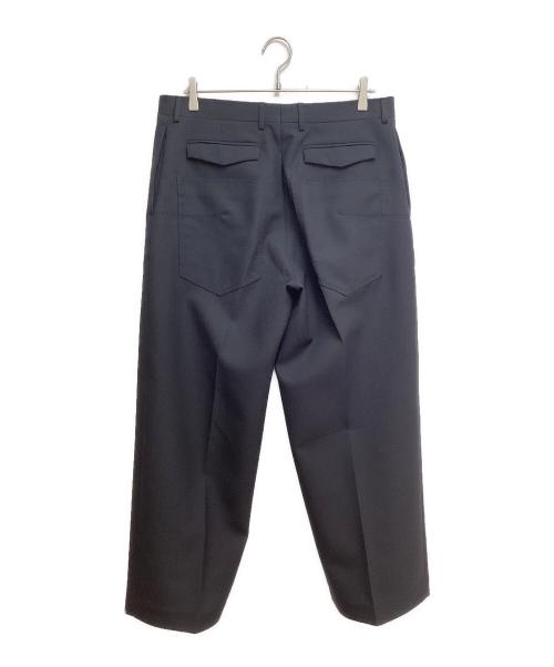 Dior（ディオール）Dior (ディオール) ウールワイドスラックス ブラック サイズ:52の古着・服飾アイテム