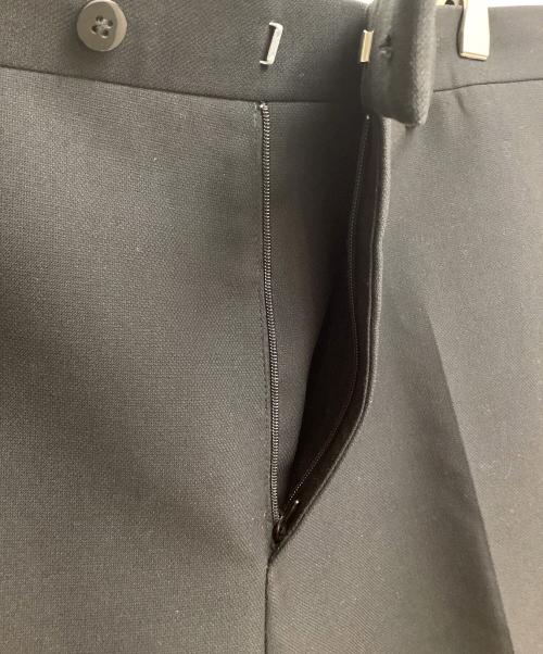Dior（ディオール）Dior (ディオール) ウールワイドスラックス ブラック サイズ:52の古着・服飾アイテム