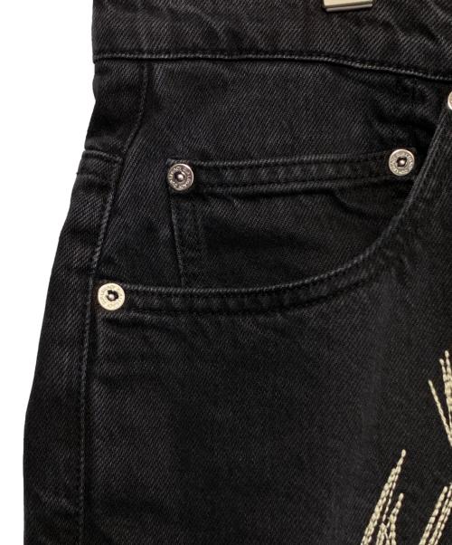 OUR LEGACY（アワーレガシー）OUR LEGACY (アワーレガシー) ジグザグデニムパンツ ブラック サイズ:36の古着・服飾アイテム