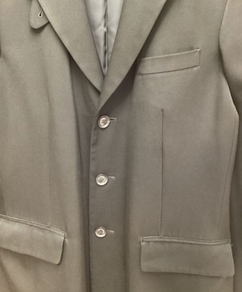 Yohji Yamamoto pour homme（ヨウジヤマモト プールオム）Yohji Yamamoto pour homme (ヨウジヤマモト プールオム) ロングJKTプリントB (SMOKING NO) ブラック サイズ:2の古着・服飾アイテム