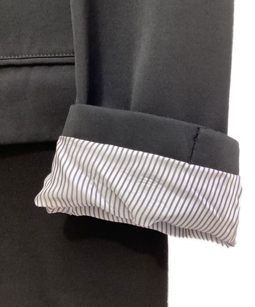 Yohji Yamamoto pour homme（ヨウジヤマモト プールオム）Yohji Yamamoto pour homme (ヨウジヤマモト プールオム) ロングJKTプリントB (SMOKING NO) ブラック サイズ:2の古着・服飾アイテム