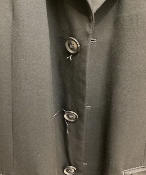Yohji Yamamoto pour homme（ヨウジヤマモト プールオム）Yohji Yamamoto pour homme (ヨウジヤマモト プールオム) ロングJKTプリントB (SMOKING NO) ブラック サイズ:2の古着・服飾アイテム