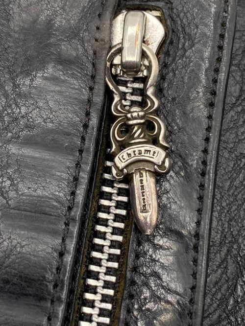 CHROME HEARTS（クロムハーツ）CHROME HEARTS (クロムハーツ) ウェーブウォレット ブラック サイズ:-の古着・服飾アイテム