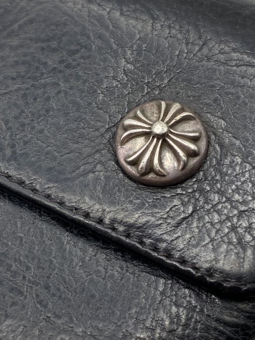 CHROME HEARTS（クロムハーツ）CHROME HEARTS (クロムハーツ) ウェーブウォレット ブラック サイズ:-の古着・服飾アイテム