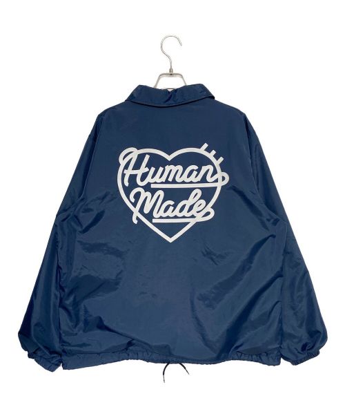 HUMAN MADE（ヒューマンメイド）HUMAN MADE (ヒューマンメイド) コーチジャケット ネイビー サイズ:Lの古着・服飾アイテム