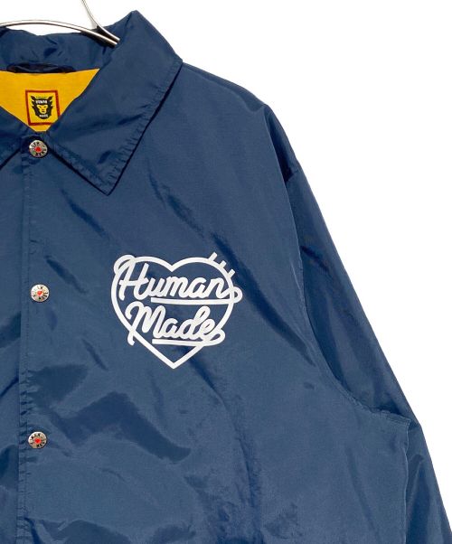 HUMAN MADE（ヒューマンメイド）HUMAN MADE (ヒューマンメイド) コーチジャケット ネイビー サイズ:Lの古着・服飾アイテム