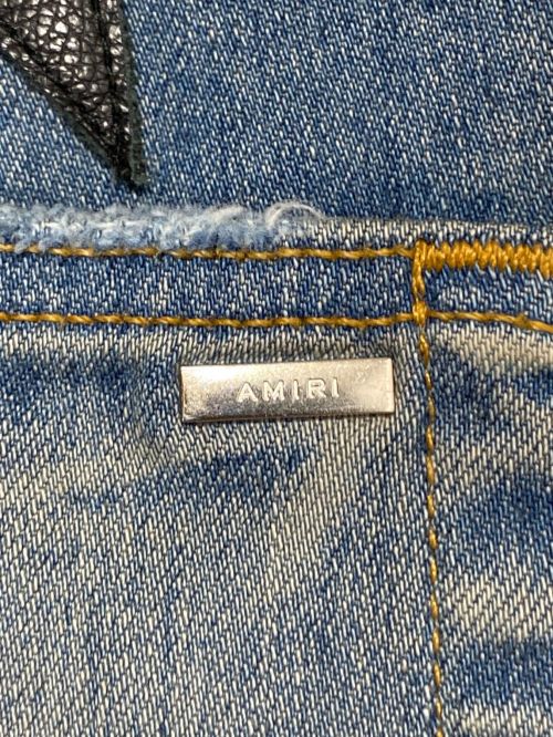 AMIRI（アミリ）AMIRI (アミリ) スターパッチデニム パンツ インディゴ サイズ:28の古着・服飾アイテム