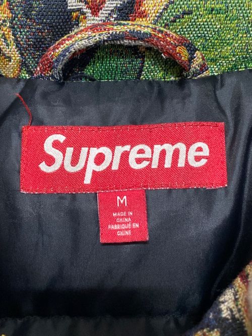 SUPREME（シュプリーム）SUPREME (シュプリーム) BLESS (ブレス) Tapestry Down Puffer Jacket マルチカラー サイズ:Mの古着・服飾アイテム