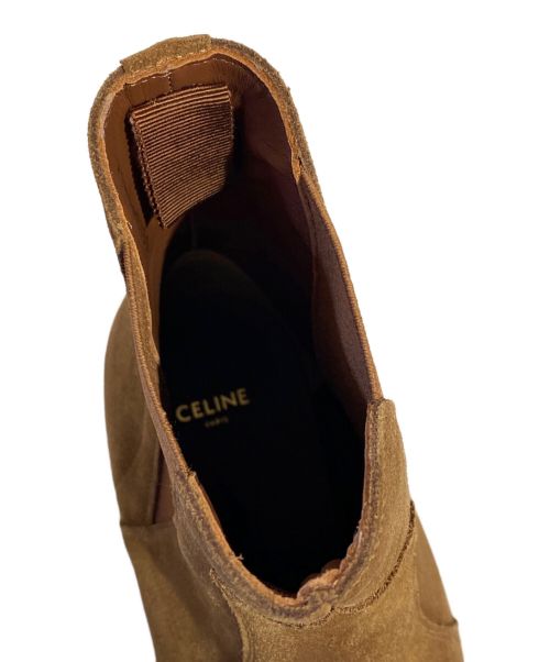 CELINE（セリーヌ）CELINE (セリーヌ) Camargue Western Chelsea Boot(カマルグウェスタンチェルシーブーツ) ブラウン サイズ:42の古着・服飾アイテム