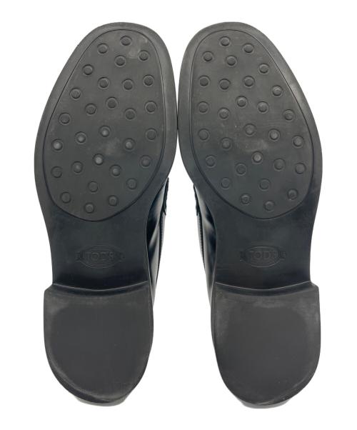 TOD'S（トッズ）TOD'S (トッズ) ローファー レザー ブラック サイズ:10の古着・服飾アイテム