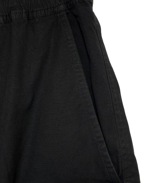 RICK OWENS（リックオウエンス）RICK OWENS (リックオウエンス) クロップドサルエルカーゴロングパンツ ブラック サイズ:46の古着・服飾アイテム