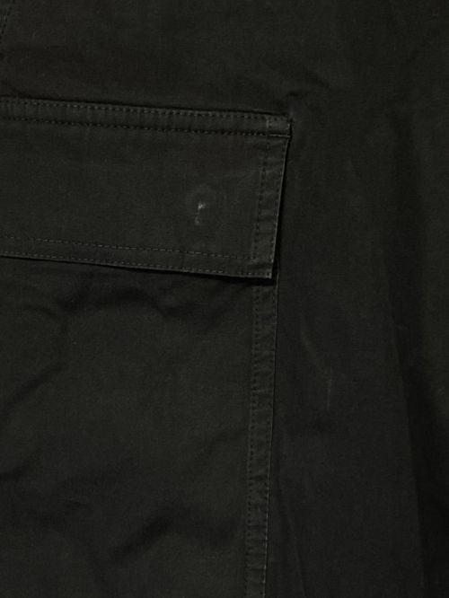 RICK OWENS（リックオウエンス）RICK OWENS (リックオウエンス) クロップドサルエルカーゴロングパンツ ブラック サイズ:46の古着・服飾アイテム