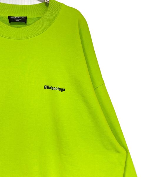 BALENCIAGA（バレンシアガ）BALENCIAGA (バレンシアガ) スウェット グリーン サイズ:Mの古着・服飾アイテム