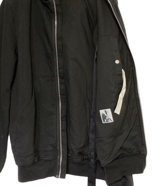 DRKSHDW（ダークシャドウ）DRKSHDW (ダークシャドウ) GIMP FLIGHT BOMBER ブラック サイズ:Sの古着・服飾アイテム
