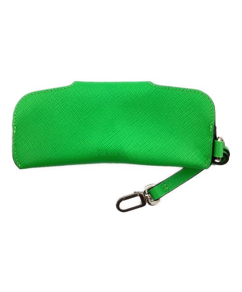 PRADA（プラダ）PRADA (プラダ) 眼鏡ケース 黄緑 サイズ:42の古着・服飾アイテム