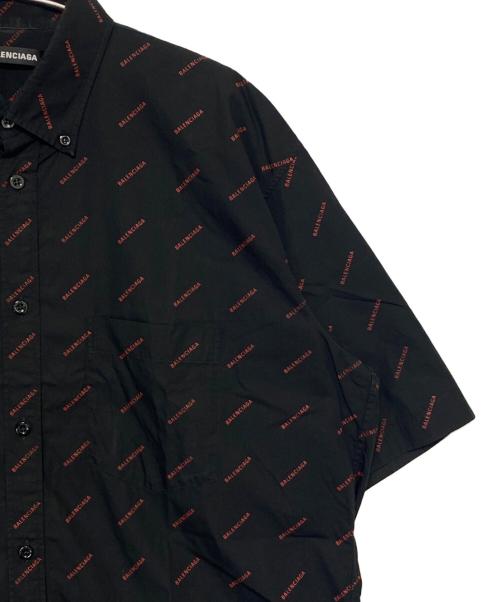 BALENCIAGA（バレンシアガ）BALENCIAGA (バレンシアガ) 半袖シャツ ブラック サイズ:39の古着・服飾アイテム