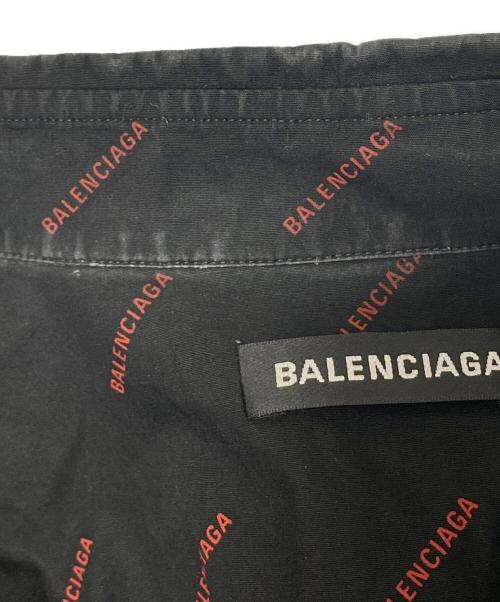 BALENCIAGA（バレンシアガ）BALENCIAGA (バレンシアガ) 半袖シャツ ブラック サイズ:39の古着・服飾アイテム