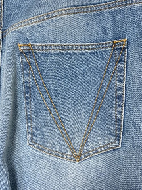 VETEMENTS（ヴェトモン）VETEMENTS (ヴェトモン) BIG SHAPE DENIM PANTS インディゴ サイズ:W32(81cm)の古着・服飾アイテム