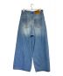 VETEMENTS (ヴェトモン) BIG SHAPE DENIM PANTS インディゴ サイズ:W32(81cm)：63000円