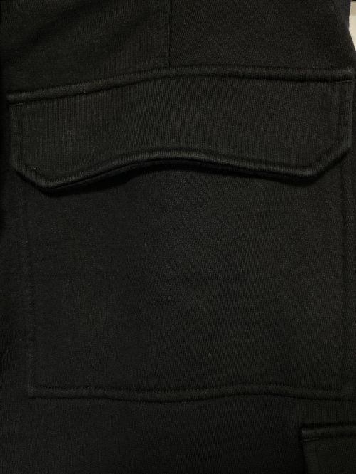 VETEMENTS（ヴェトモン）VETEMENTS (ヴェトモン) BLACKOUT CARGO SWEATPANTS ブラック サイズ:Sの古着・服飾アイテム