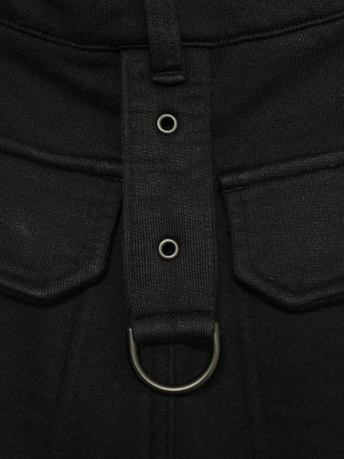 VETEMENTS（ヴェトモン）VETEMENTS (ヴェトモン) BLACKOUT CARGO SWEATPANTS ブラック サイズ:Sの古着・服飾アイテム
